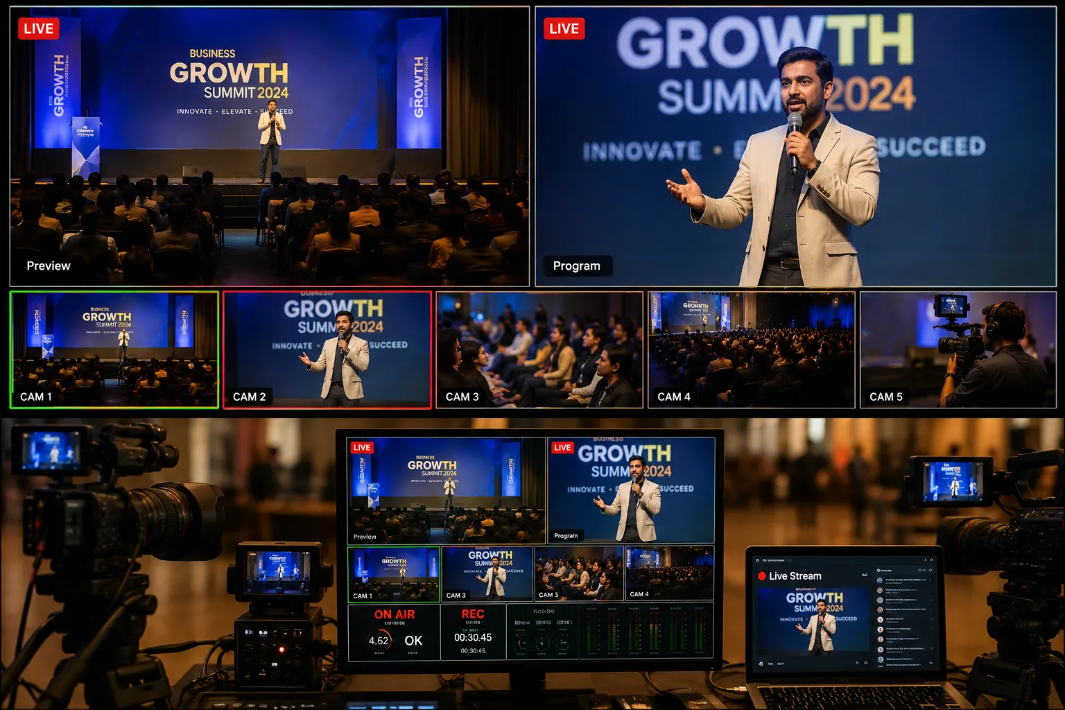 live broadcast of business growth summit