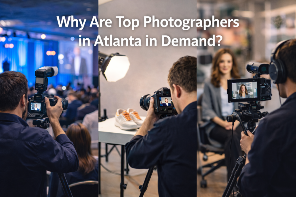 The demand for photographers in Atlanta