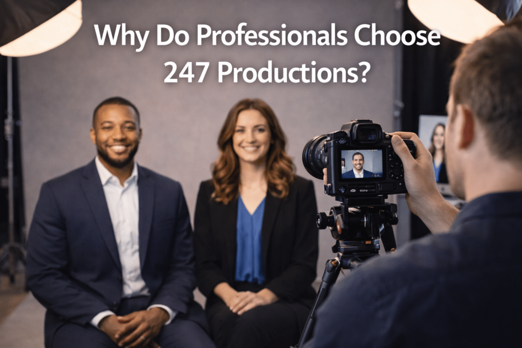 Why professionals trust 247 Productions